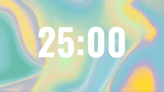⋆。˚꩜ Aesthetic Background Timer + 1 Hour Study Pomodoro 25/10 |Animated wallpaper| ˙ ✩°˖🫐 ⋆。˚꩜