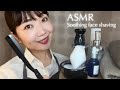 【ASMR】リアルで心地良いシェービング&もみあげカット。(蒸しタオル・クレンジング・保湿・マッサージ・顔剃り・首まで・シェービング・カット)余計なものは削ぎ落として、柔らかく包まれよう。