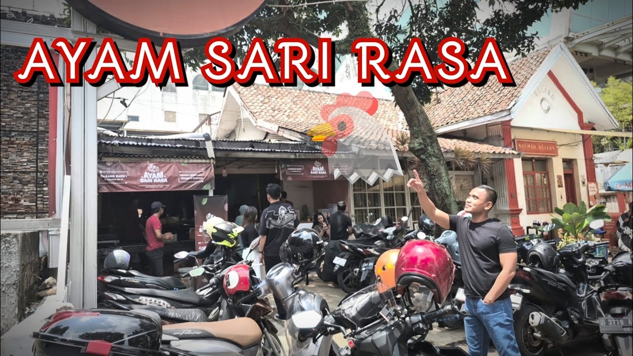SAMBELNYA JUARA🥵PEDES NAMPOL,JAM MAKAN SIANG SELALU PENUH #ayamsarirasa #bandung #kuliner #food #fyp