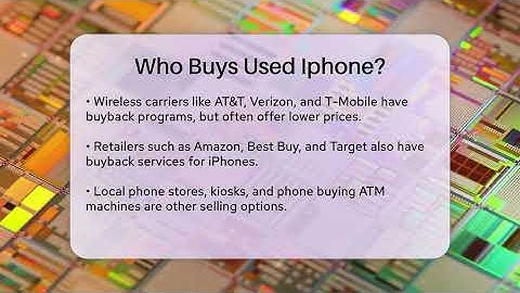Who Buys Used Iphone? - Talking Tech Trends