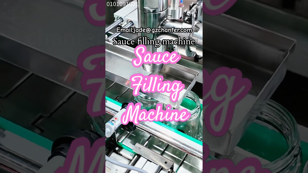 Sauce filling machine 