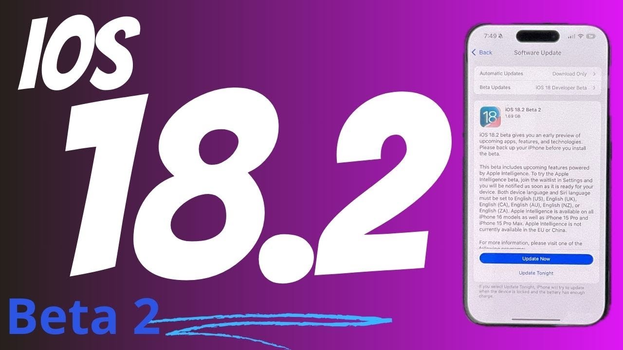 iOS 18.2 bêta 3 : décovurez toutes les nouvelles fonctionnalités à