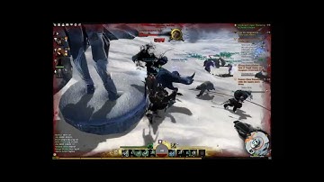 Guild Wars 2 Beta Weekend 1 Final End Event (Black Moa)