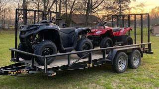 2024 Can Am Outlander 500/2023 Suzuki KingQuad 400 Initial thoughts !