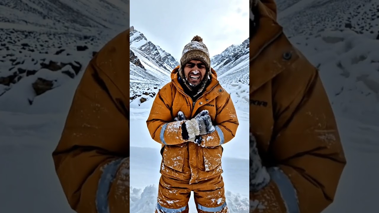 Snow ❄️ Me Civil engineer ki Halat kharab