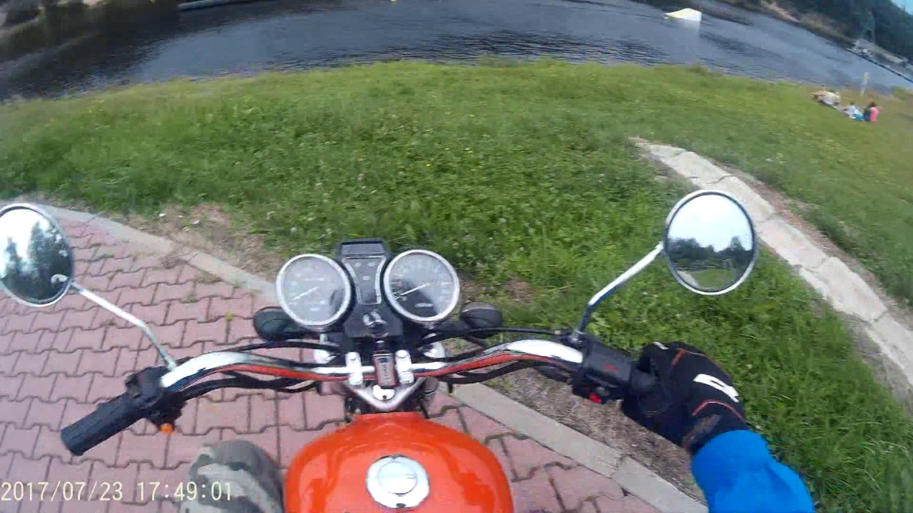 Wakacje na dwóch kółkach | TZR | Romet Ogar 202 |