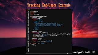 Celebrity CherryPy VideoBook 05 - Track End User's Activity Wealth