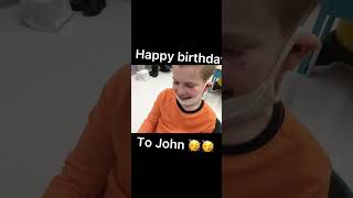Happy birthday to john meme #shorts