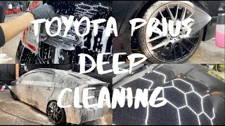 【洗車】スケールと油分汚れだらけの30系プリウスを徹底洗車とメンテナンスで綺麗に！~TOYOTA PRIUS DETAILING AUTO FINESSE × SENSE-R~【解説】