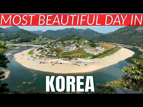 Waterfalls, Bridges, and Mountains - Cycling Korea Four Rivers Day 9