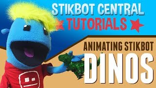Stikbot Tutorials 🌠 | Walking with Stikbot Dinos