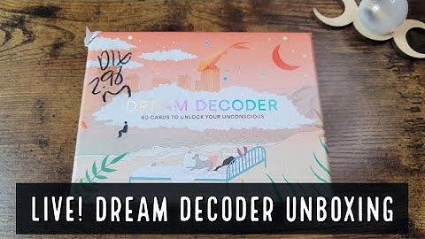 LIVE Dream Decoder | Unboxing and Chill