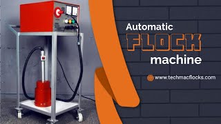 Automatic Flock Printing Machine Tech Mac Flocks, 91-9363022221
