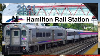 Hamilton, NJ: Railfanning In Hamilton! - NJ Transit TrAcSe 2021