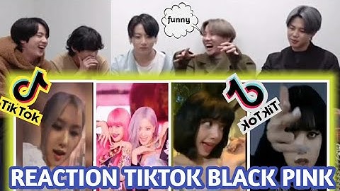 BTS REACTION TIKTOK BLACKPINK PART11 [FANMADE] 💗💜