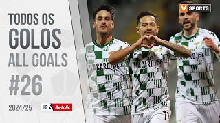 Todos os golos da jornada (Liga 24/25 #26)