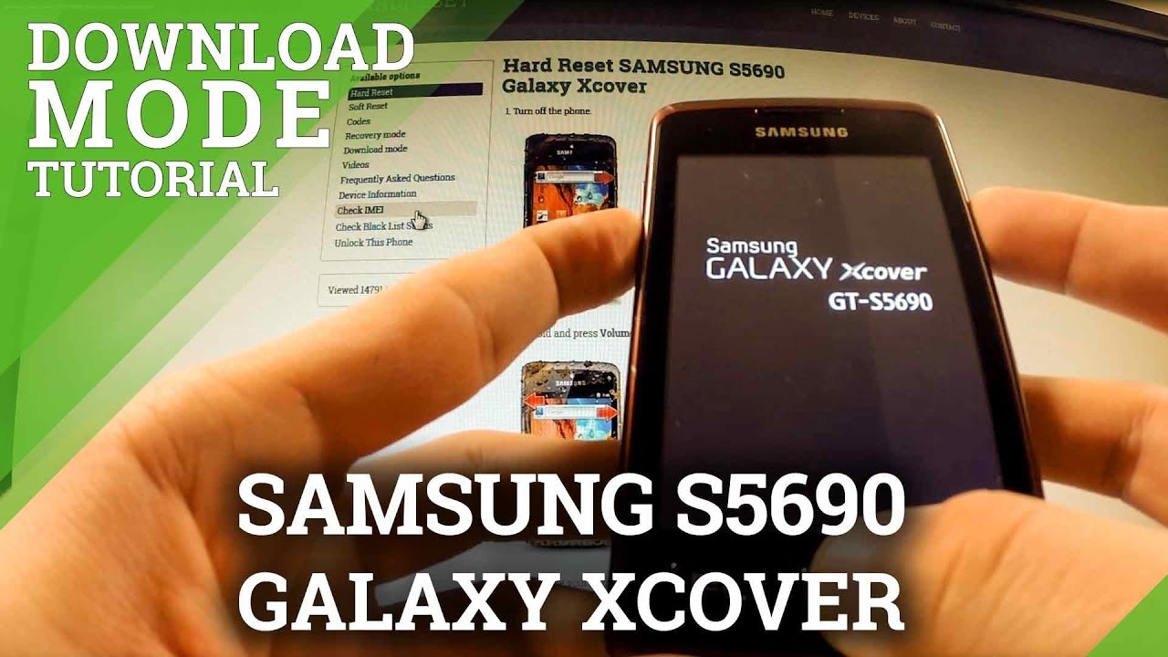 Update Downland Mode SAMSUNG S5690 Galaxy Xcover - hardreset.info