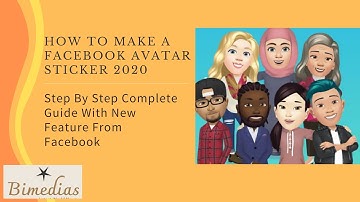 How To Make A Facebook Avatar Sticker 2020 - Facebook Update NEW FEATURE with complete guide.