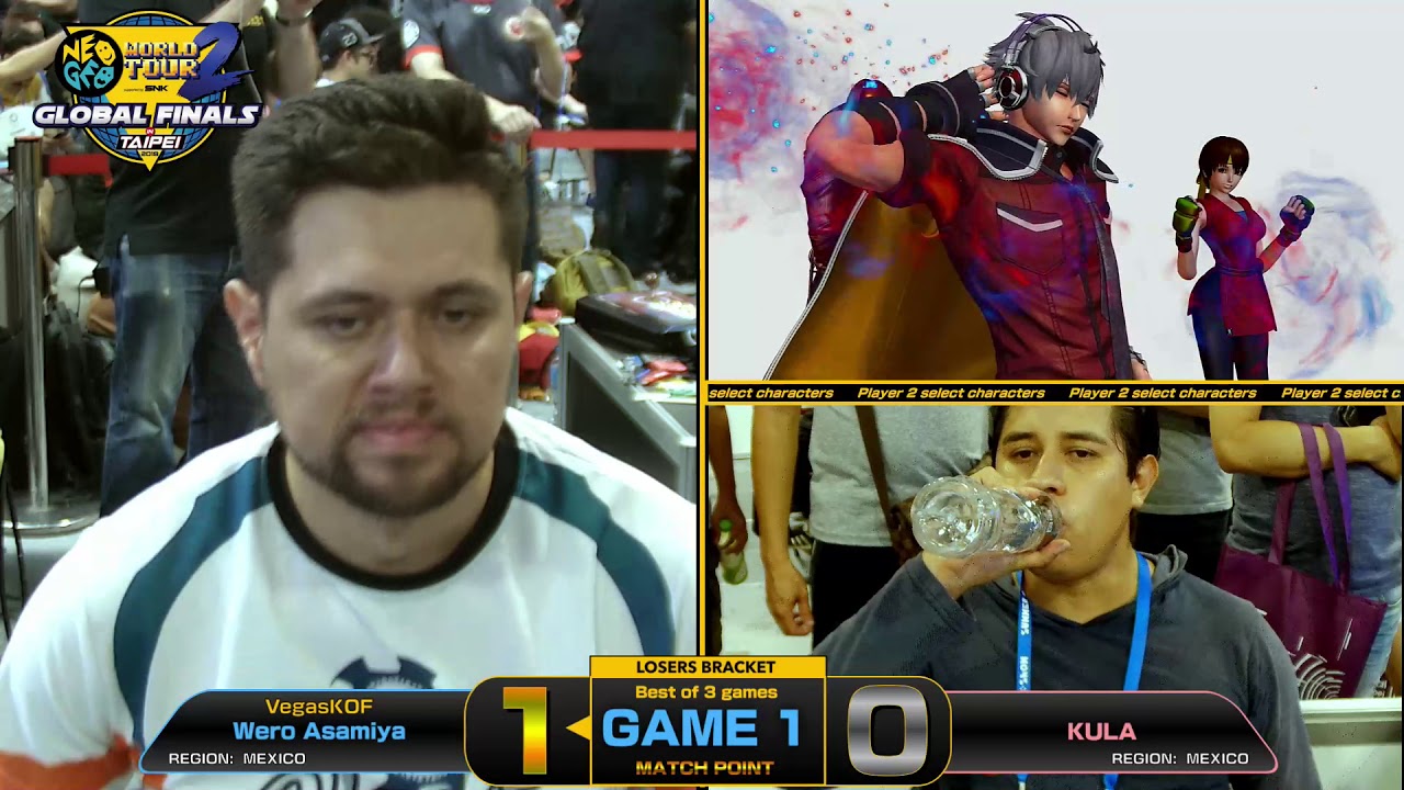 Wero Asamiya vs Kula - KOF XIV Neo Geo World Tour Season 2 Global Finals TOP-32 highlights