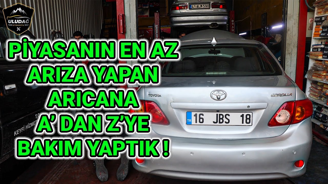 TOYOTA TOYOTA OLALI BÖYLE BAKIM GÖRMEDİ! (Corolla 1.6 Motor Zincir Set | Baskı Balata | Alt Takım)