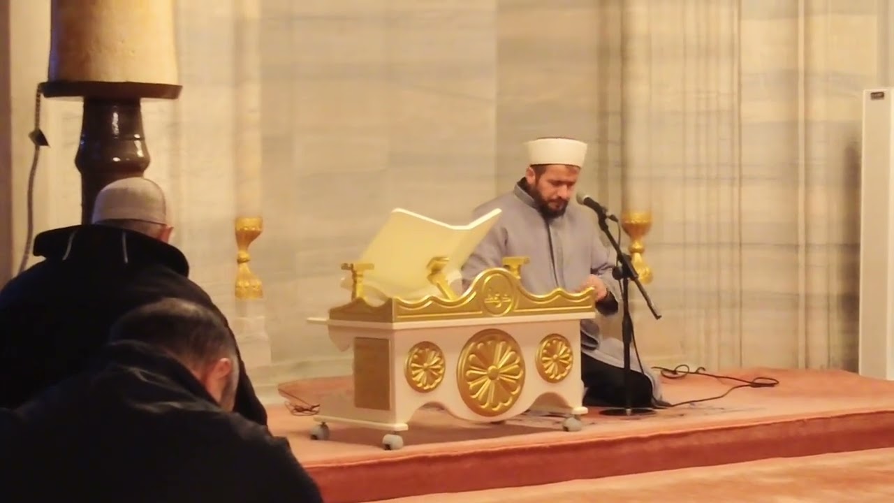 Oğuzhan BAHTİYAROĞLU, Şehzade Camii 05.12.2023 Salı İkindi Namazı ardından Aşır