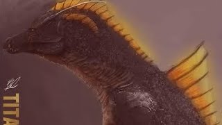  Titanosaurus legendary vs hedorah legendary/ animação 