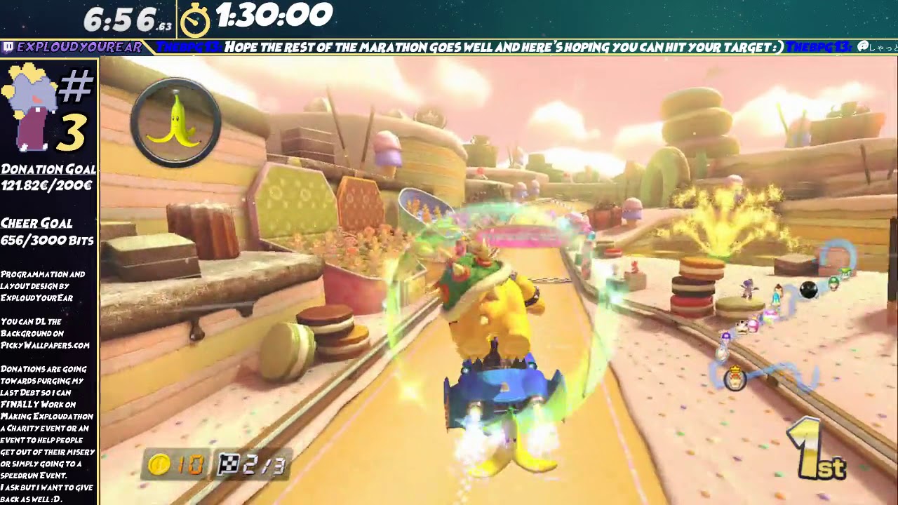 Exploudathon #3 : Mario Kart 8 32 Tracks 150CC by ExploudYourEar in 