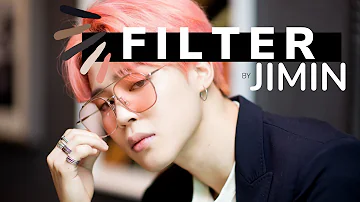 BTS Jimin - Filter BUT you're stuck in the bathroom 🙃  [Bass boosted w/ lyrics ☁️]