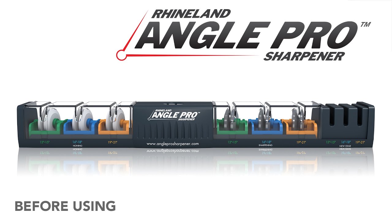 Angle Pro Knife Sharpener with Angle Gauge is over 60% off