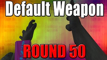 Default Weapon on Round 50+ - Call of Duty Zombies