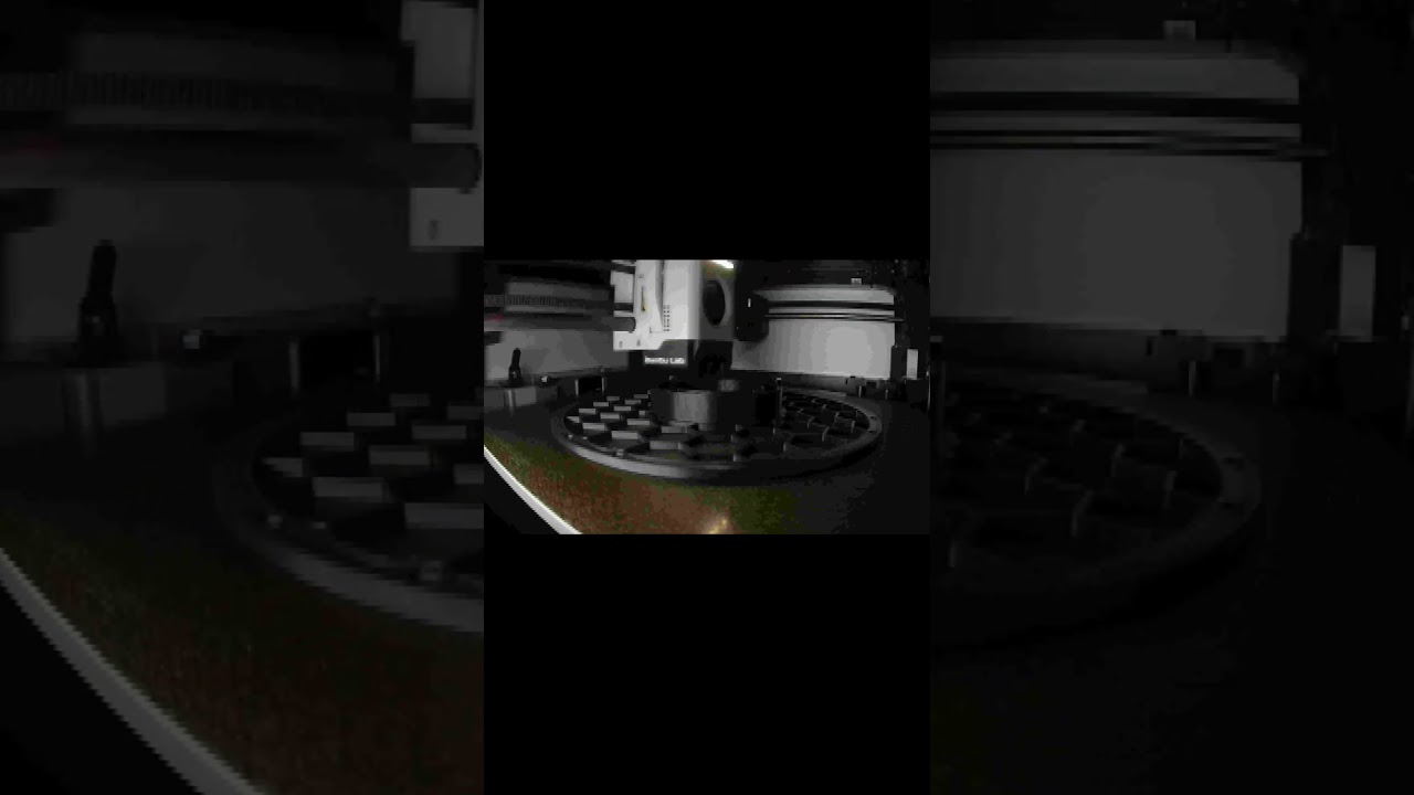 Bambu Spool Hex 2 short #3dprinting #timelapse