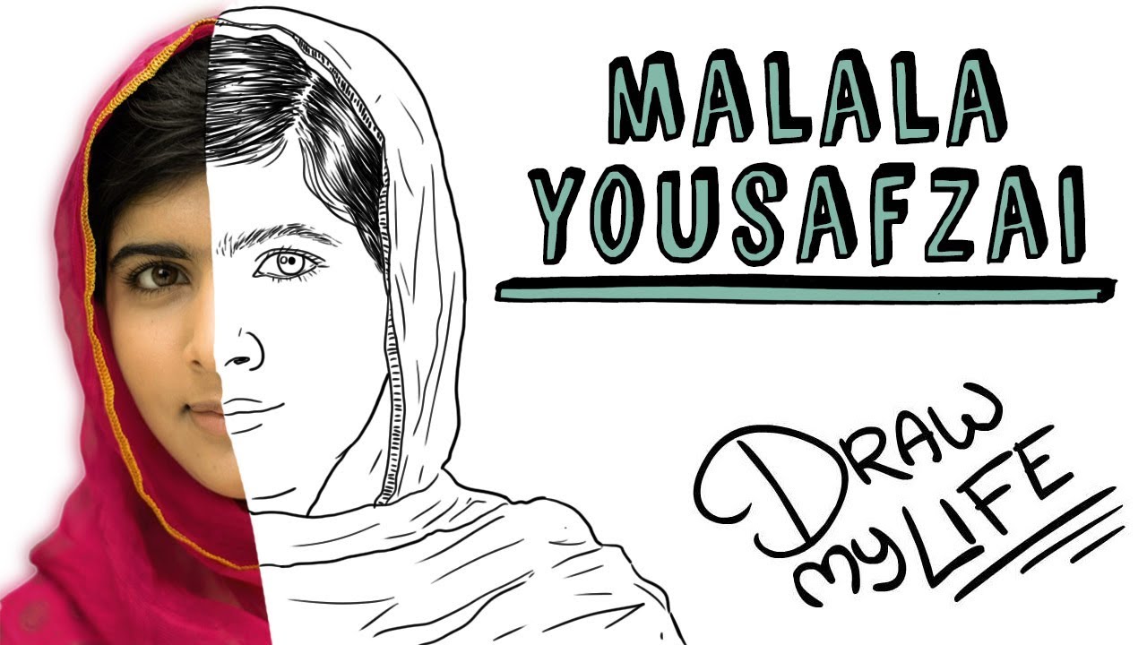 LA INCREÍBLE Hª DE MALALA | Draw My Life - thptnganamst.edu.vn