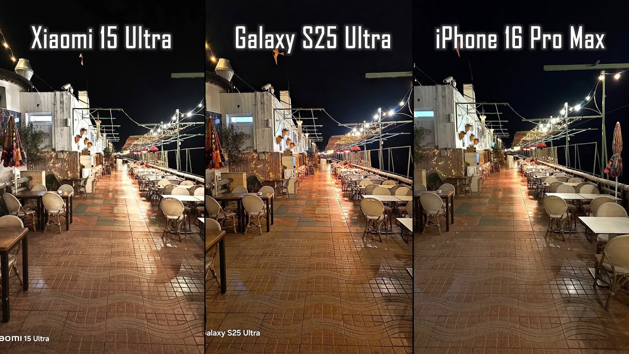 Xiaomi 15 Ultra Vs Galaxy S25 Ultra Vs iPhone 16 Pro Max Camera ...