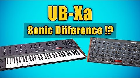 Behringer UB-Xa: Why I wanted the Desktop and will keep the Keyboard - with Noise Floor Comparison