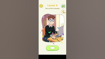 Displace Puzzle: Move one part || Level-6 || Set up the computer💻