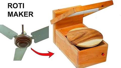 How To Make A Roti Maker Machine | DIY Ideas