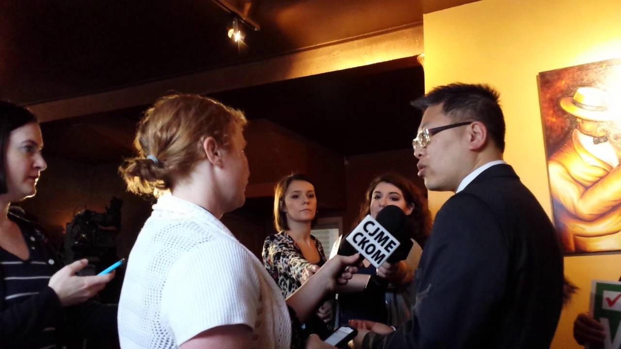 Saskatchewan Green Party 2016 Campaign Launch - Video Part 1