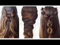 New Cute Hairstyles for long hair Girls 😍 Unique Hairstyle 😍 Tutorial  Coiffures Simples