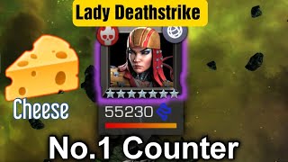 No.1 Counter Lady Deathstrike Cheeeseeeee