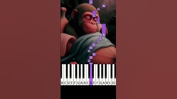 Thumbnail of BRR BRR PATAPIM ALARM SONG ( Easy piano tutorial ) #italianbrainrot
