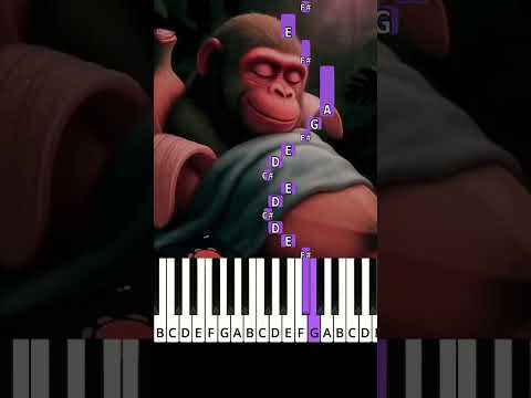 BRR BRR PATAPIM ALARM SONG Easy Piano Tutorial Italianbrainrot 