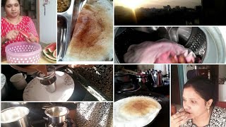 Vlog/Morning special breakfast/instant dosa/full day routine/telugu vlogs/indianmom busy lifestyle