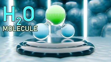 💧 H₂O Molecule Up Close