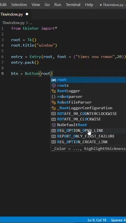How to Take input & Make Button In Python tkinter #shorts #python # ...
