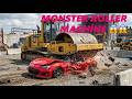 GİANT cylinders are destroying cars