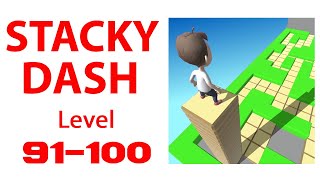 Stacky Dash | Level 91,92,93,94,95,96,97,98,99,100 | Gameplay Walkthrough