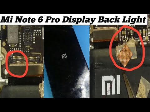 Mi Note6 Pro Display Back Light Problem Fix By Mobile R Sikhe Youtube