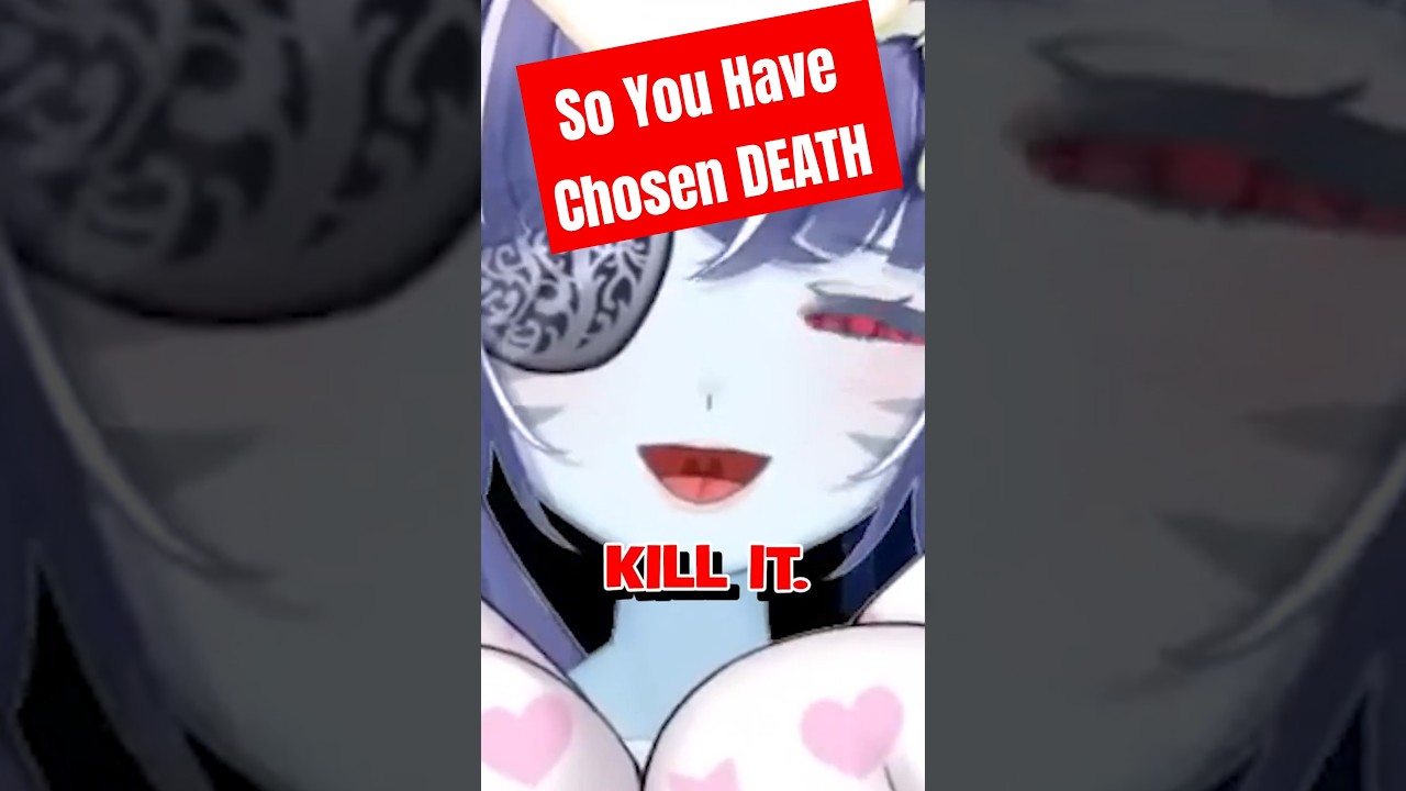 So You Have Chosen DEATH #goldensun #funny #gaming #vtuber