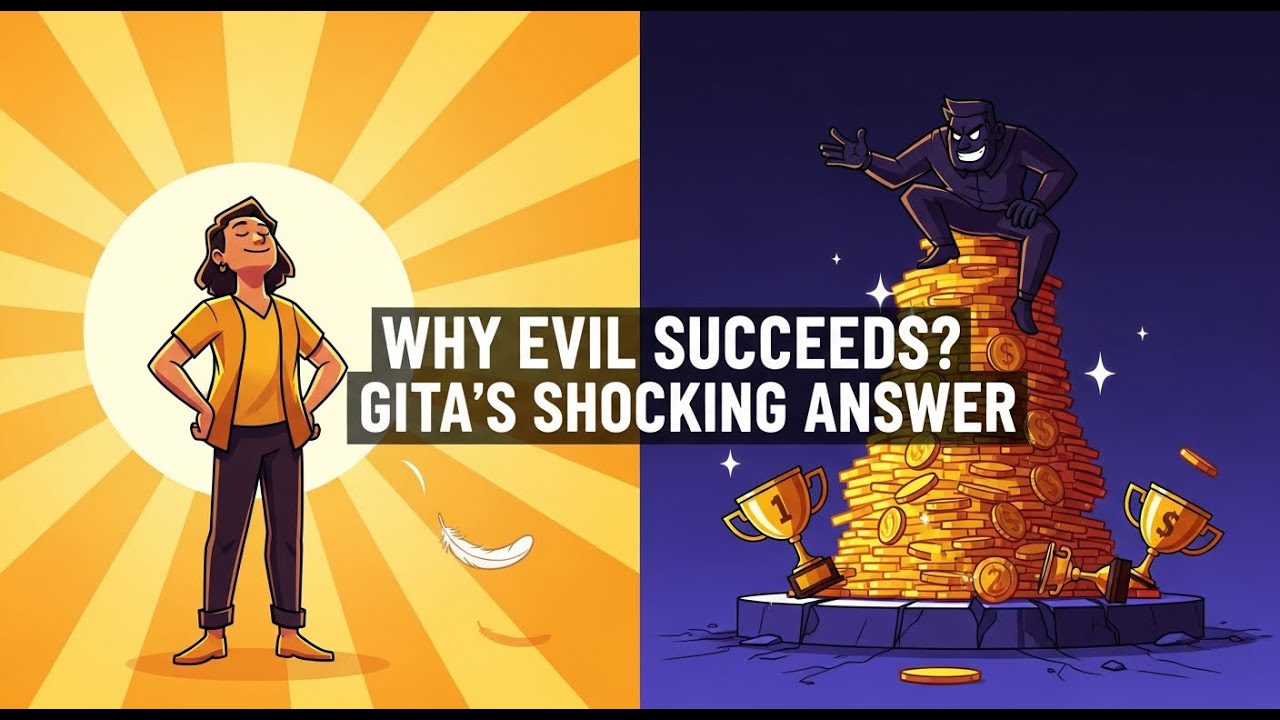 Why God Allows Evil People to Succeed | Bhagavad Gita Lessons