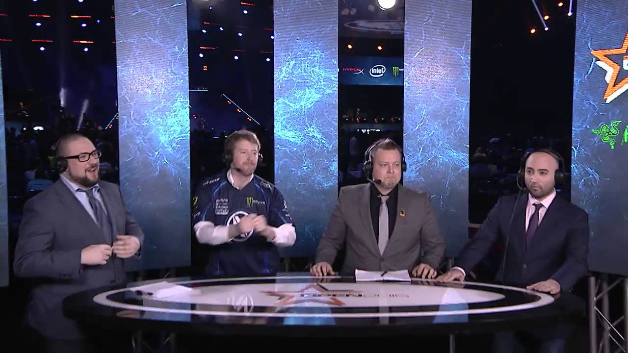 Duncan "Thorin" Shields after Envyus vs. Fnatic DreamHack Open Cluj-Napoca 2015